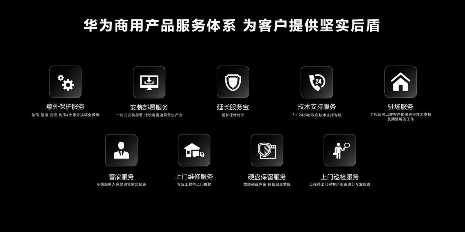 可靠品质,无忧服务.华为终端业务以质量和服务作为核心价值,用远高于